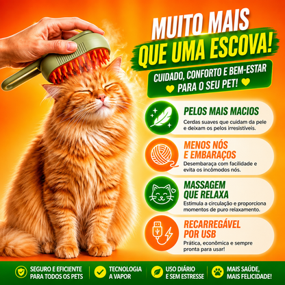 LimpaPET PRO - Escova 3 EM 1
